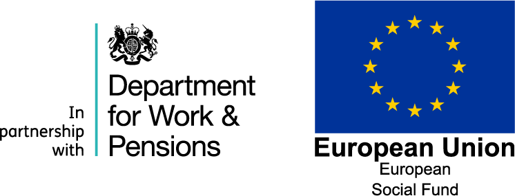 DWP ESF logo